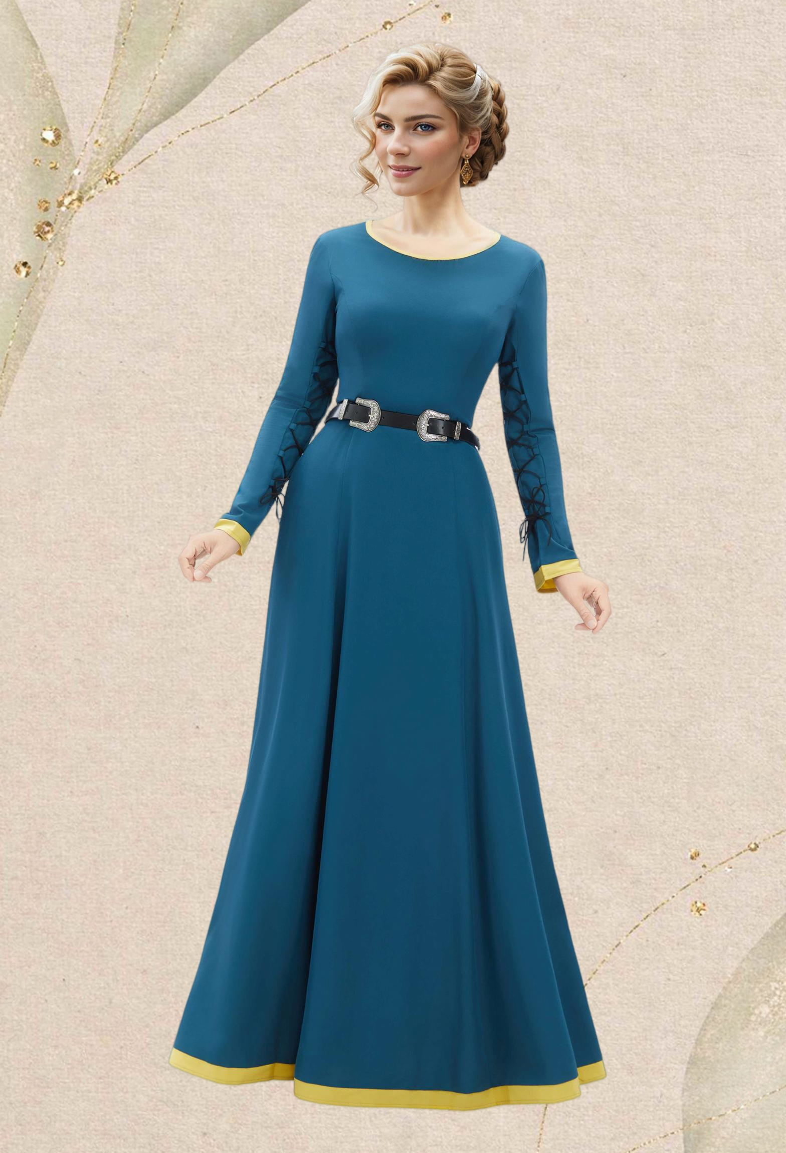 The Wizard of Oz: Exclusive Medieval XIII Century Wedding Long Dress