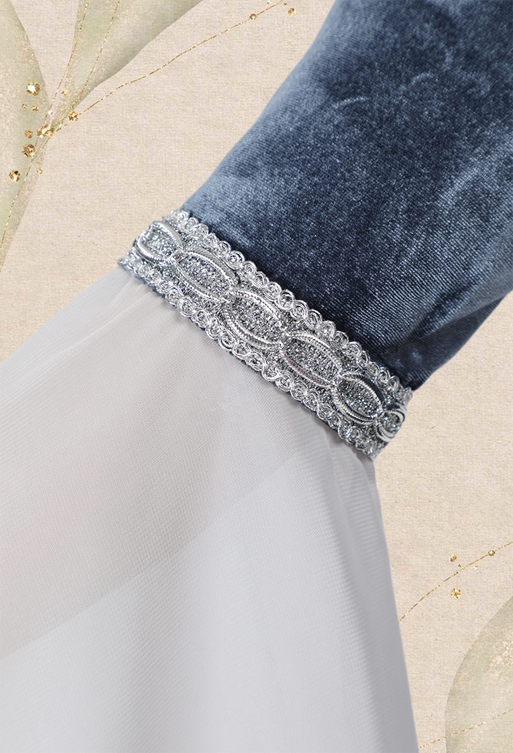 Medieval Dress Renaissance Vintage Retro Costume Fairy Elf Velvet Grey Evening Gown