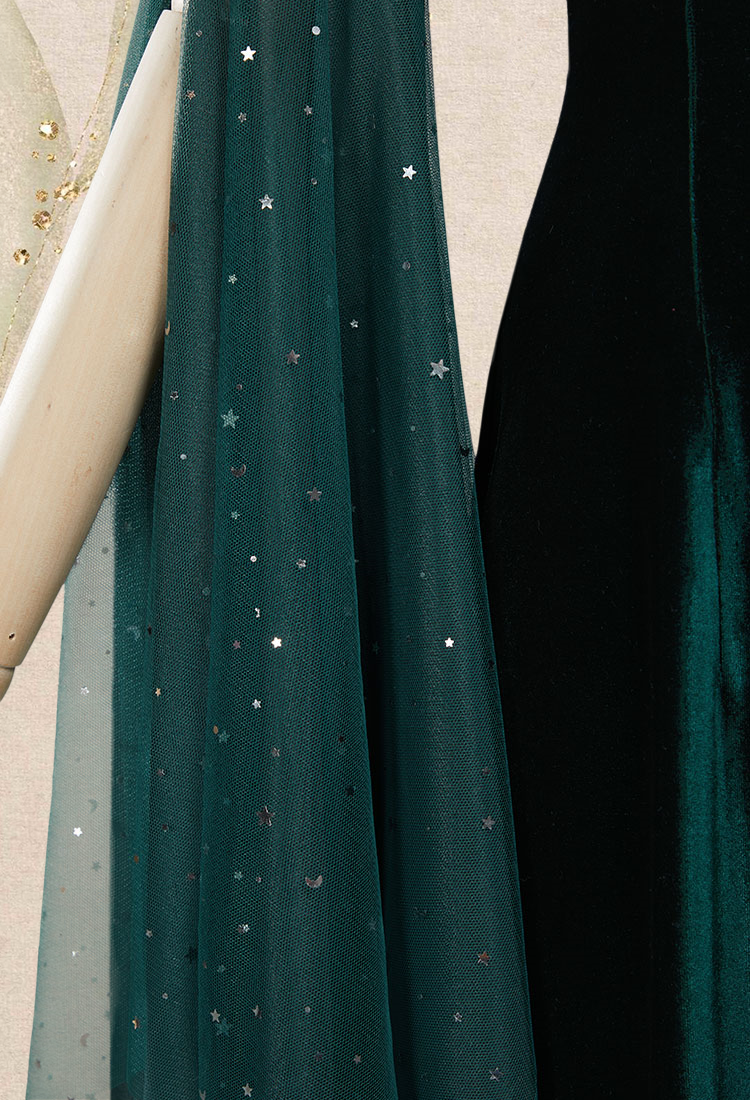 Medieval Renaissance Costume Elf Style Dark Green Velvet Long Lace-up Dress