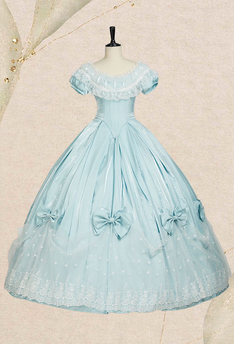 Medieval Renaissance Costume 18th Century Victorian Gown Dress Vintage Gorgeous Court Ball Dress