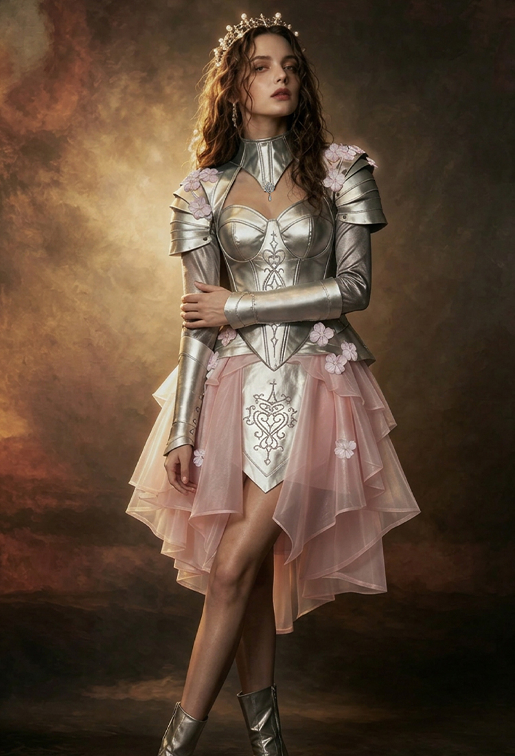 The Roseveil Knit with Knight Dress