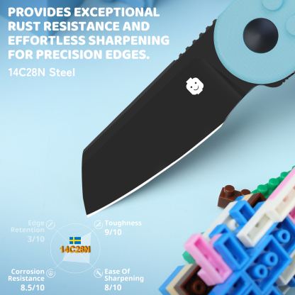 Nostalgia Play Series | Mini Bay | 14C28N | Blue Brick G10 Handle | V2583A2