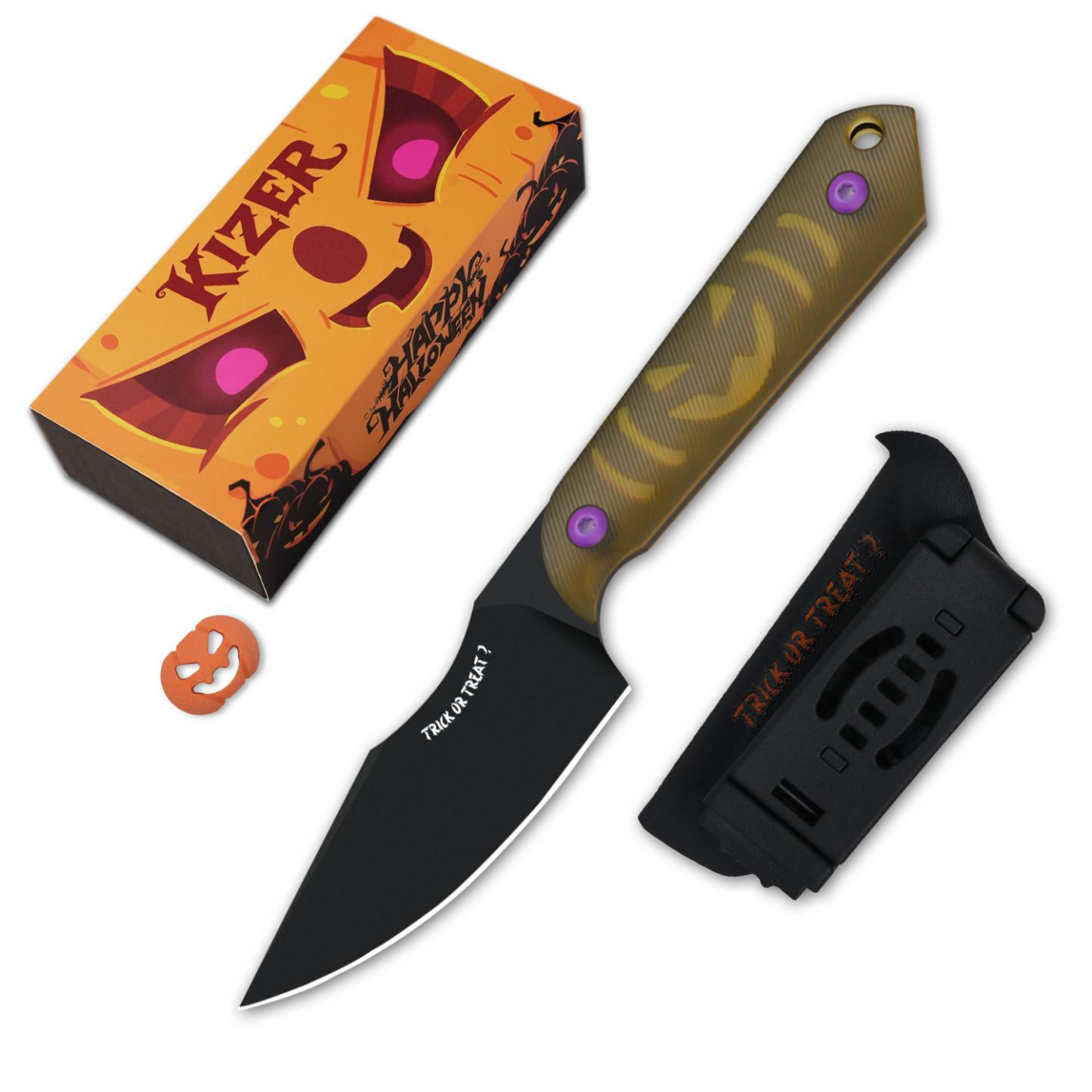 Halloween Series | Mini Harpoon | 3V Steel | PEI | 1040SHW1 | Limited Edition