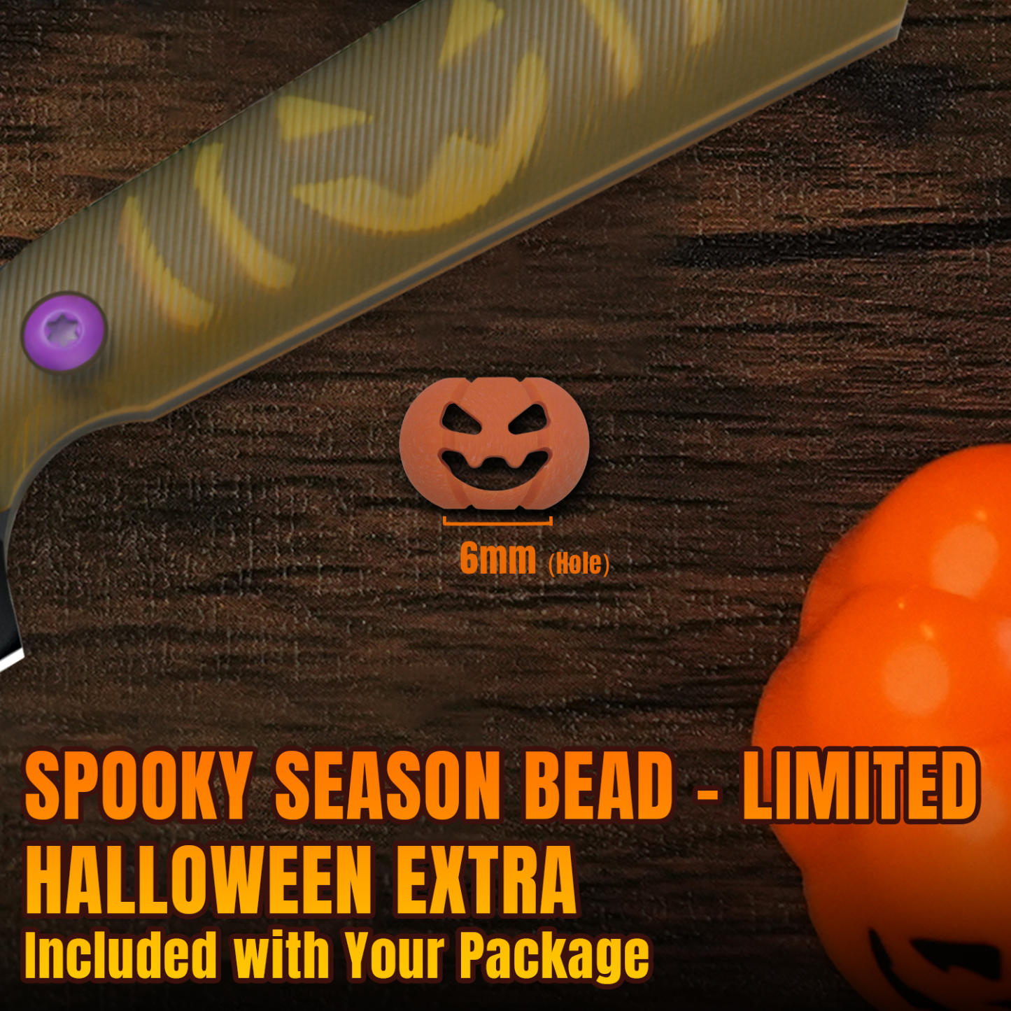 Halloween Series | Mini Harpoon | 3V Steel | PEI | 1040SHW1 | Limited Edition