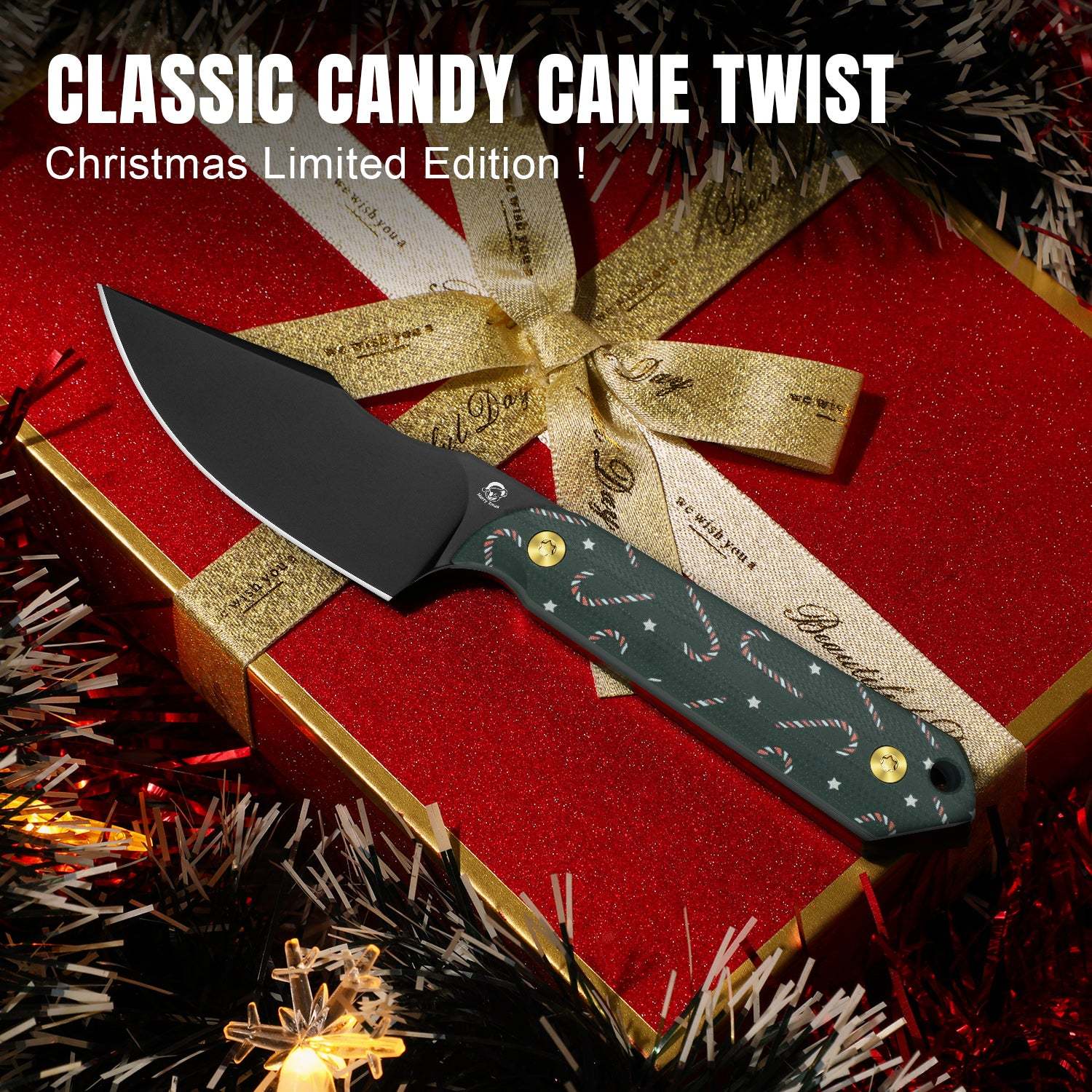 Christmas Series | Mini Harpoon | AEB-L | G10 | 1040SMC1 | Limited Edition