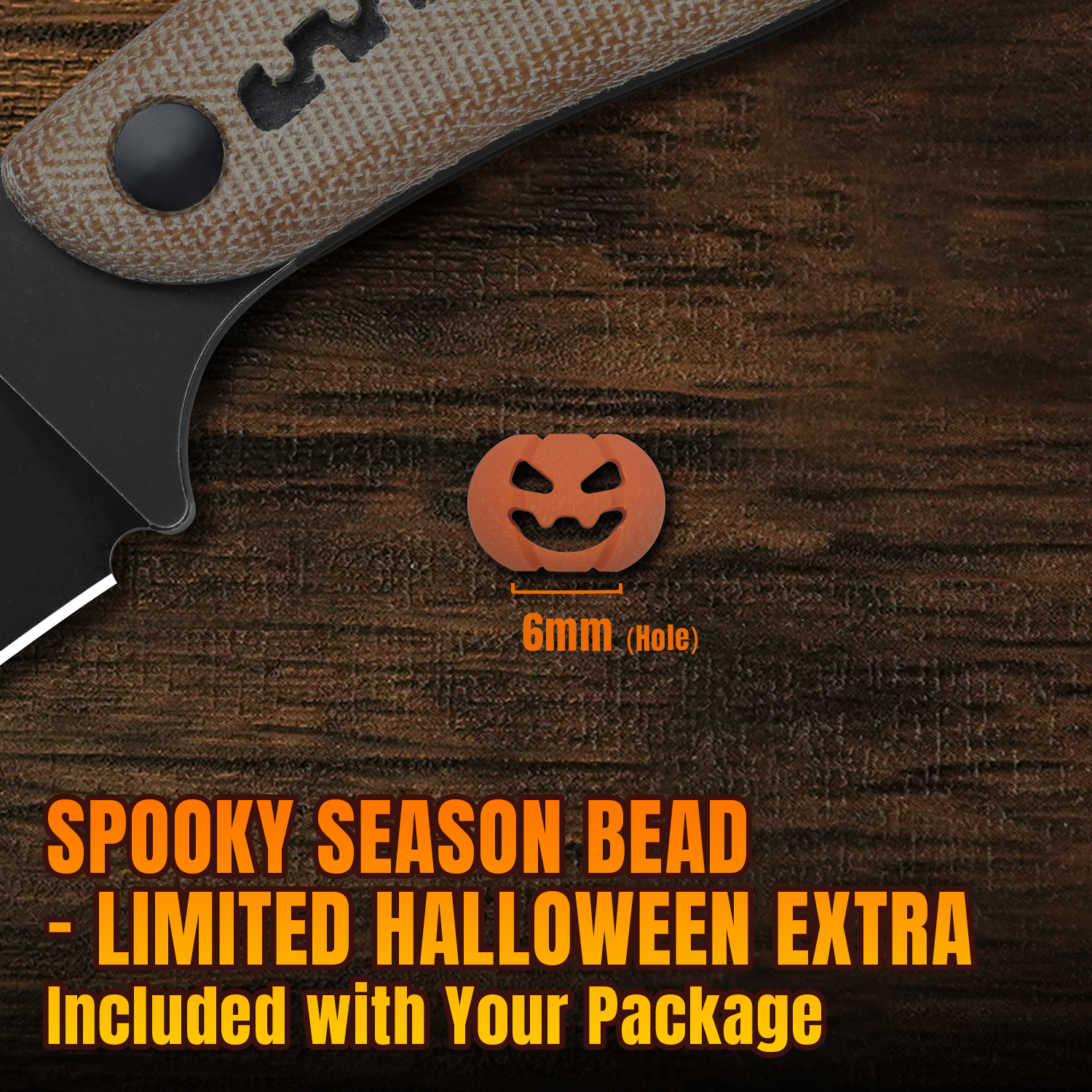 Halloween Series | Hare | Nitro-V | Micarta & G10 | 1077HW1 | Limited Edition