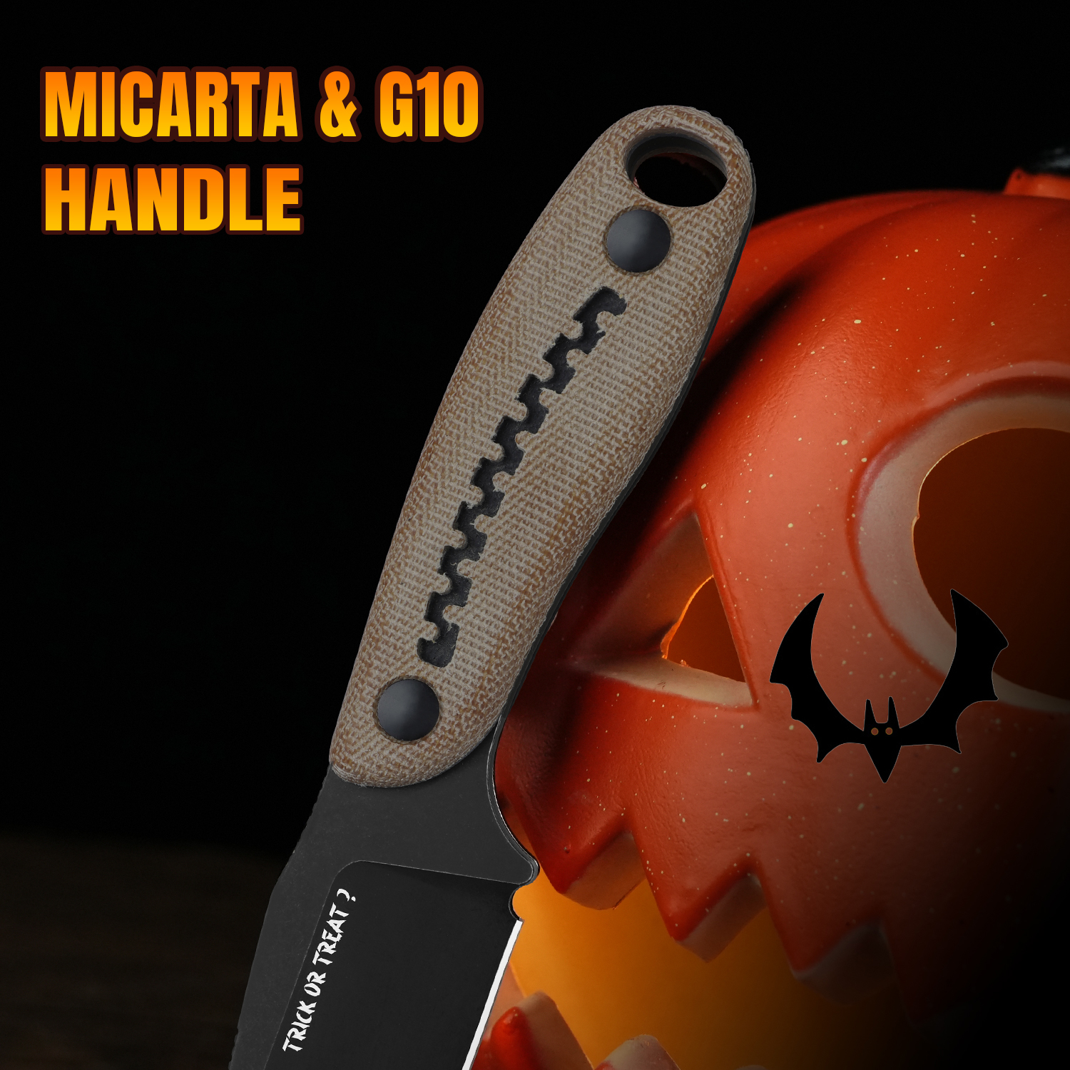 Halloween Series | Hare | Nitro-V | Micarta & G10 | 1077HW1 | Limited Edition