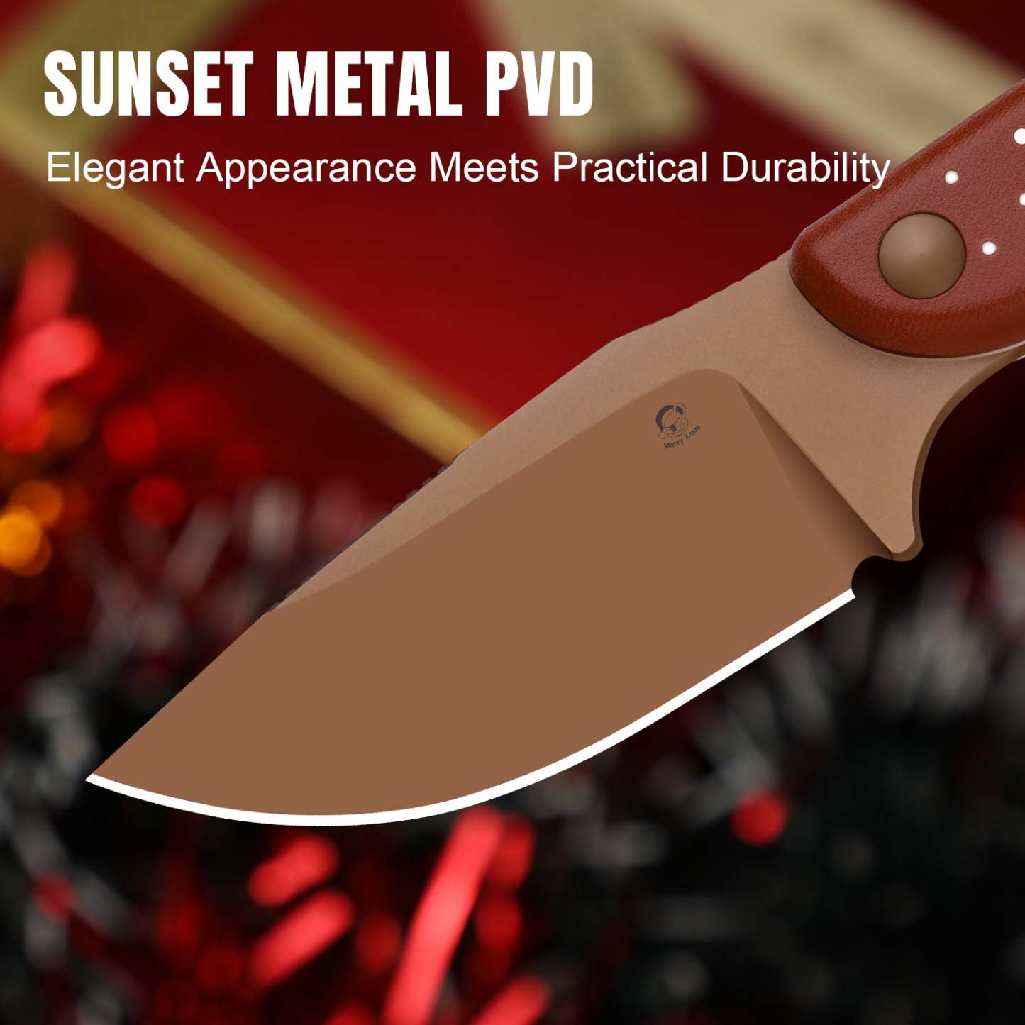 Christmas Series | HARE | D2 | Micarta & G10 | 1077MC1 | Limited Edition