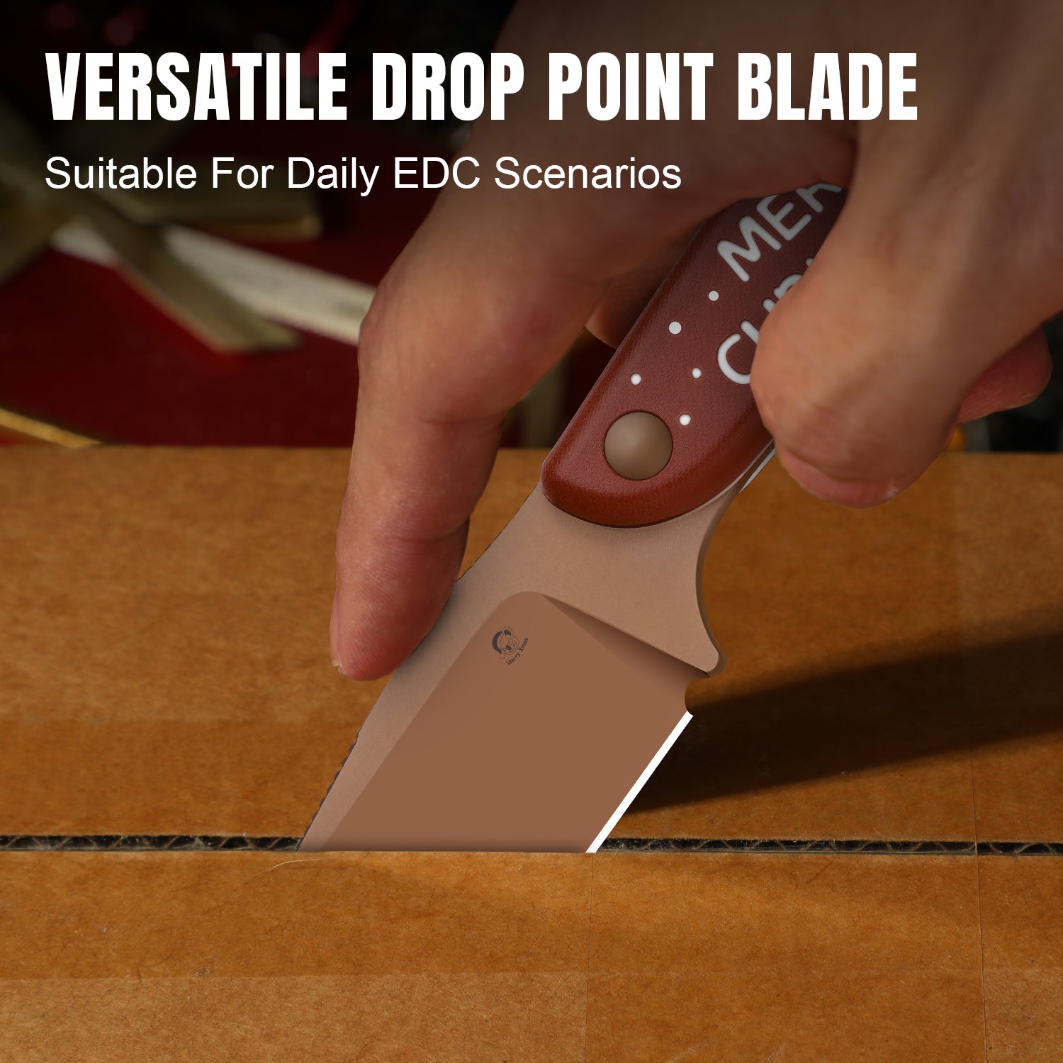 Christmas Series | HARE | D2 | Micarta & G10 | 1077MC1 | Limited Edition