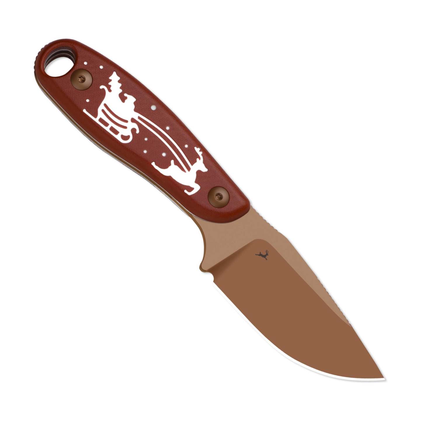 Christmas Series | HARE | D2 | Micarta & G10 | 1077MC1 | Limited Edition