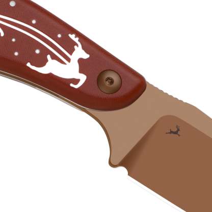 Christmas Series | HARE | D2 | Micarta & G10 | 1077MC1 | Limited Edition