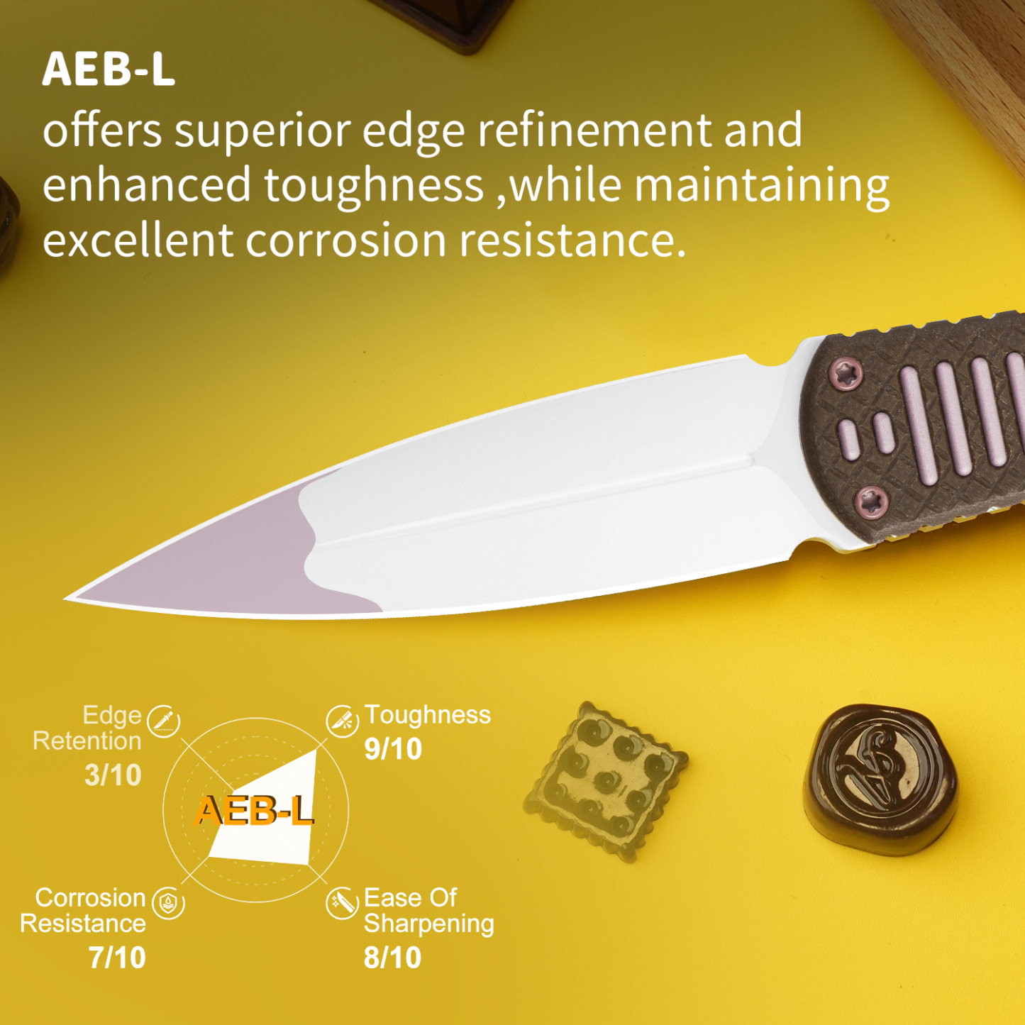 Summer Sweets Series | Hidden Agenda | AEB-L | G10 & Aluminum | 1083A4