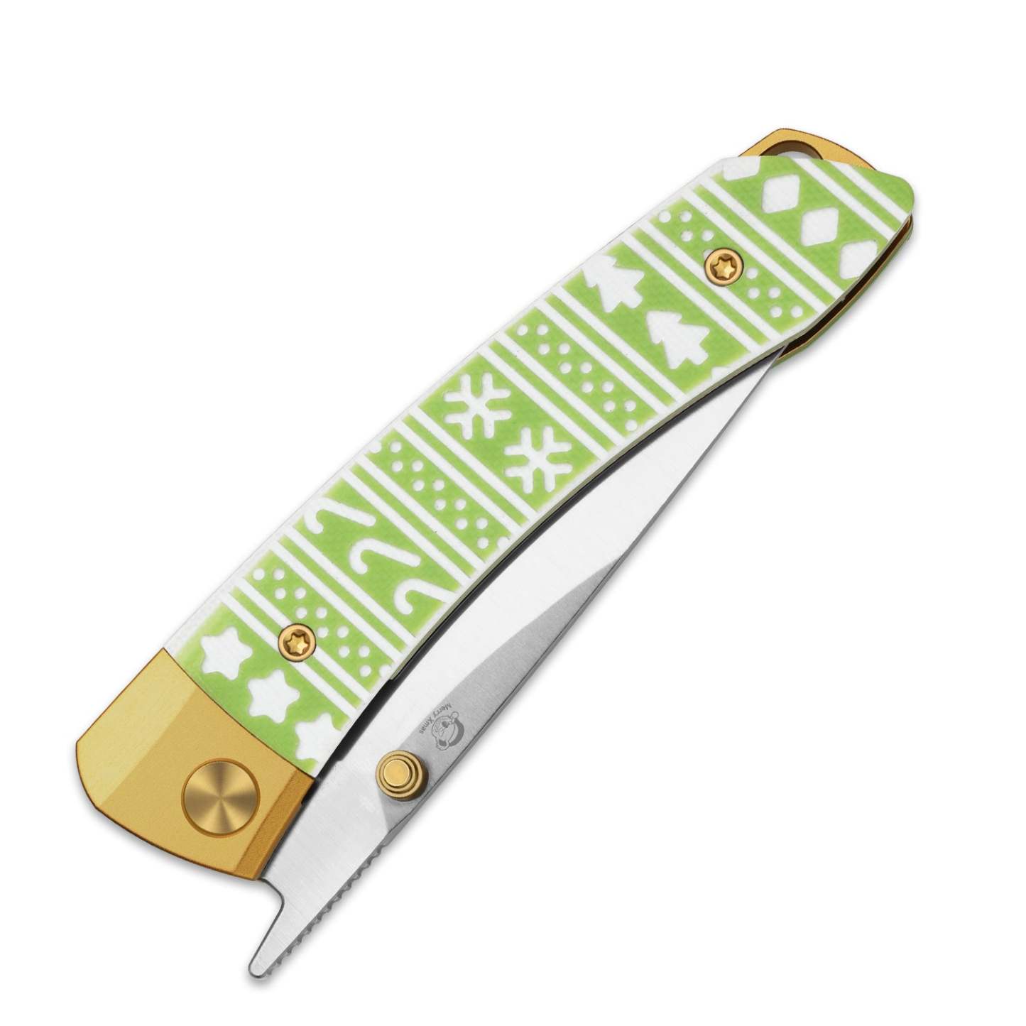 Christmas Series | Mini MoMo | S45VN | Aluminum &a G10 | Ki3663MC1 | Limited Edition