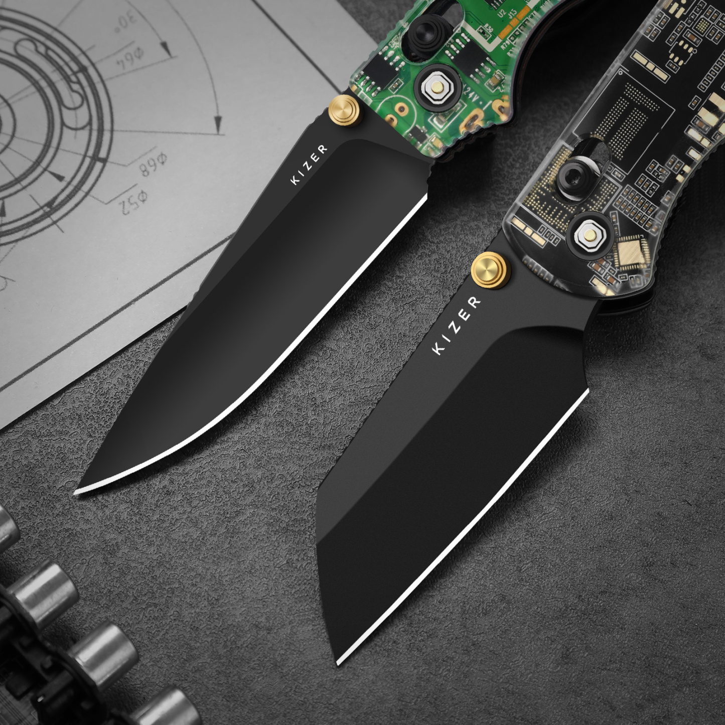 Drop Bear 2 | Resin & PCB | Kizer Clutch Lock™ | 14C28N | KizerV™ 3619.2KS2