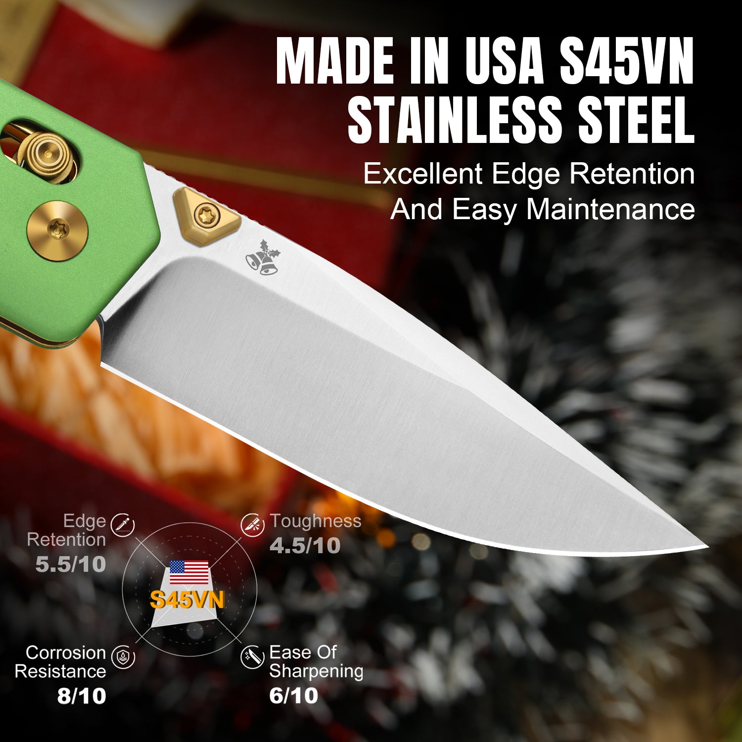 Christmas Series | Militaw | S45VN | Aluminum & G10 | Ki3634MC1 | Limited Edition