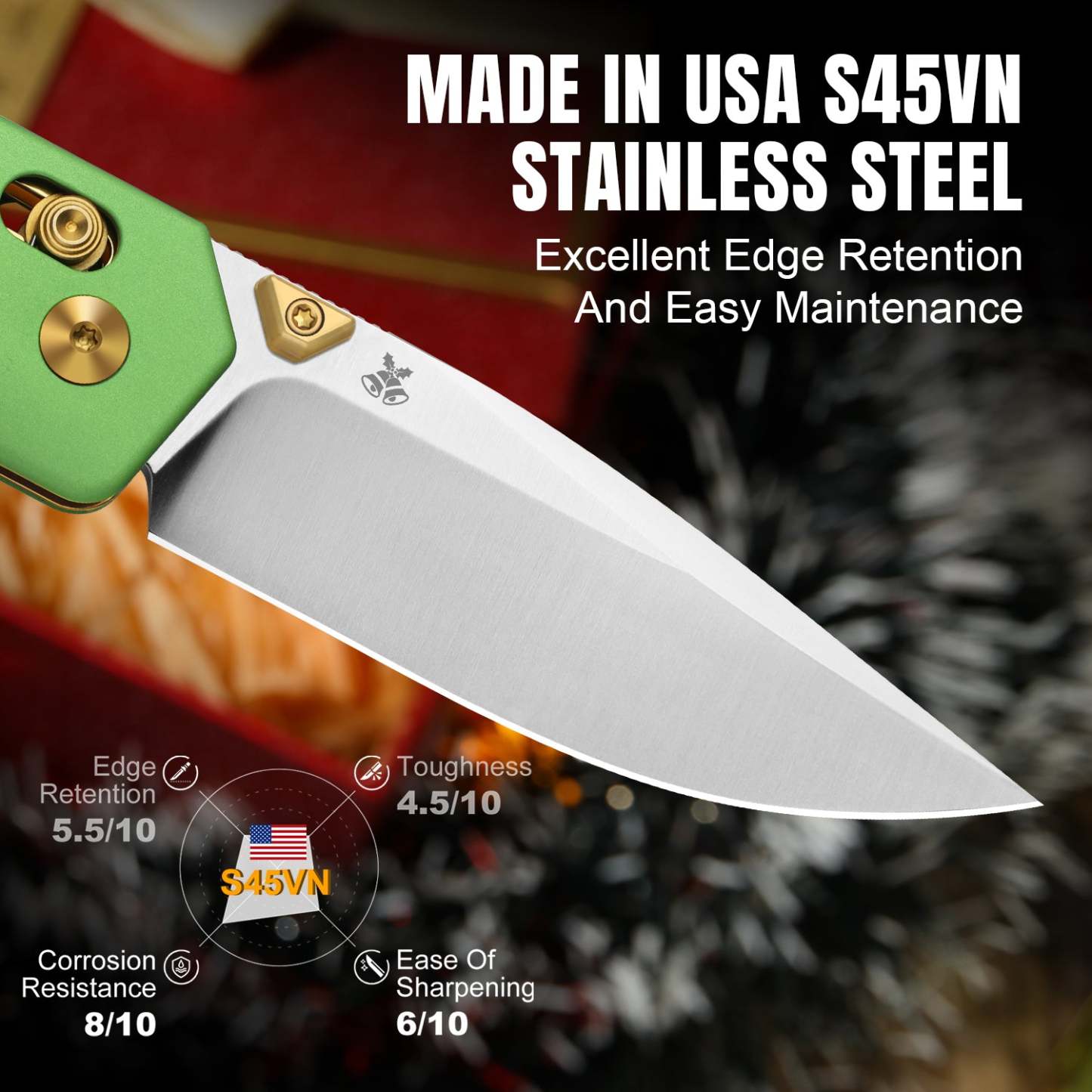 Christmas Series | Militaw | S45VN | Aluminum & G10 | Ki3634MC1 | Limited Edition