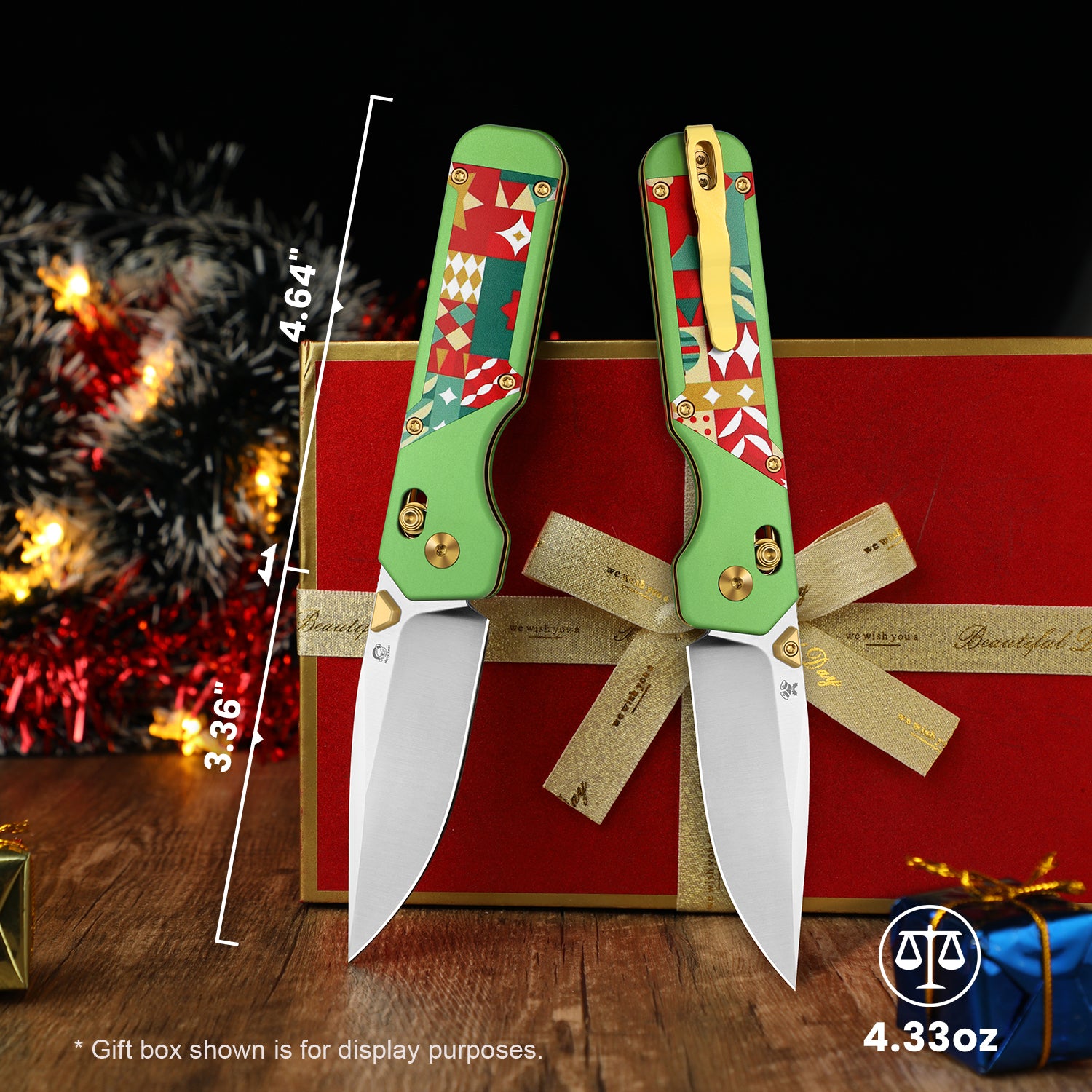 Christmas Series | Militaw | S45VN | Aluminum & G10 | Ki3634MC1 | Limited Edition