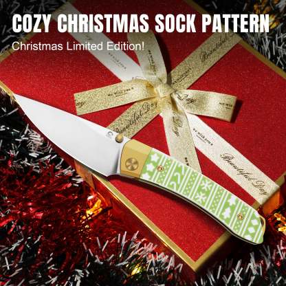 Christmas Series | Mini MoMo | S45VN | Aluminum &a G10 | Ki3663MC1 | Limited Edition