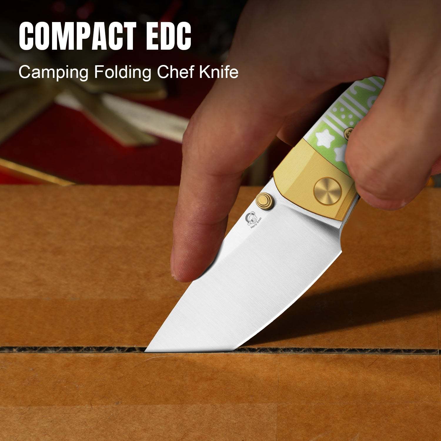 Christmas Series | Mini MoMo | S45VN | Aluminum &a G10 | Ki3663MC1 | Limited Edition