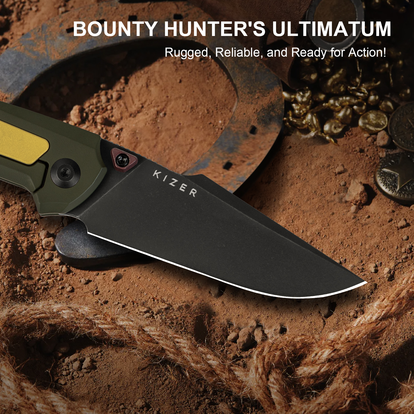 Custom-made EDC Knife, Movie Series Ki3694A9, Kizer
