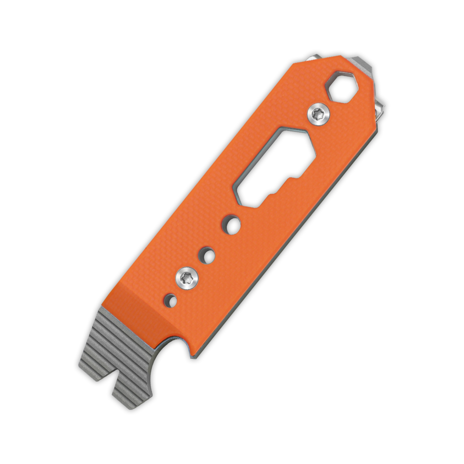 Kizer Titanium & G10 EDC Multi-Functional Tools Orange Pac-Bar T122A3