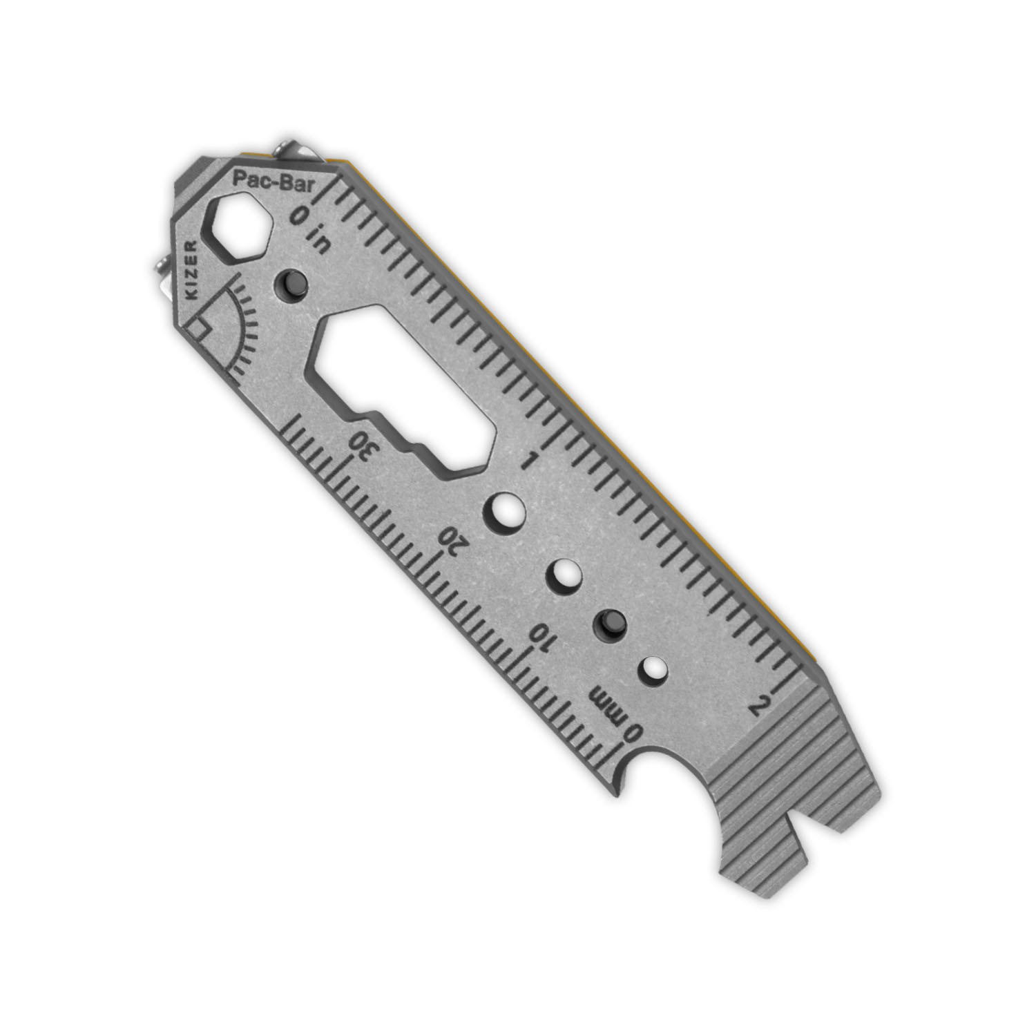 Kizer Titanium & G10 EDC Multi-Functional Tools Orange Pac-Bar T122A3