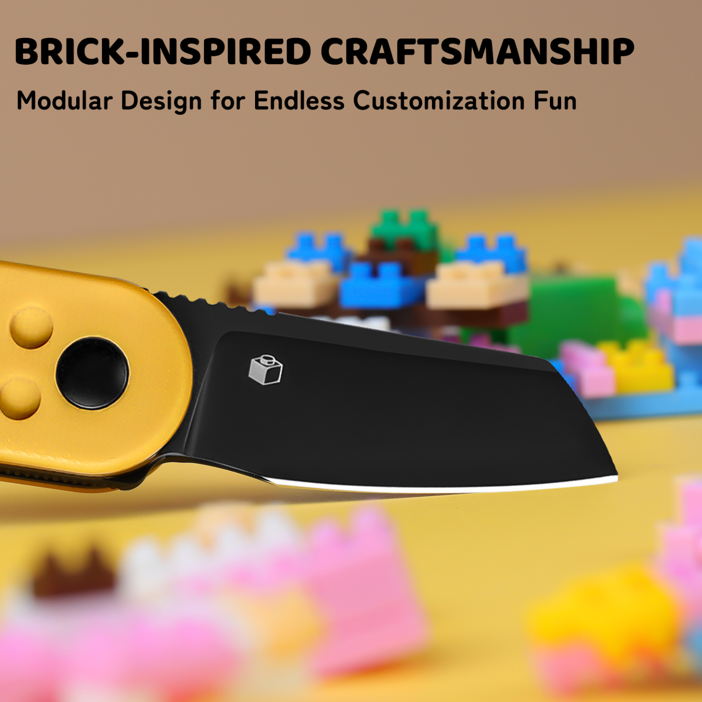 Nostalgia Play Series | Mini Bay | 14C28N | Yellow Brick G10 Handle | V2583A1