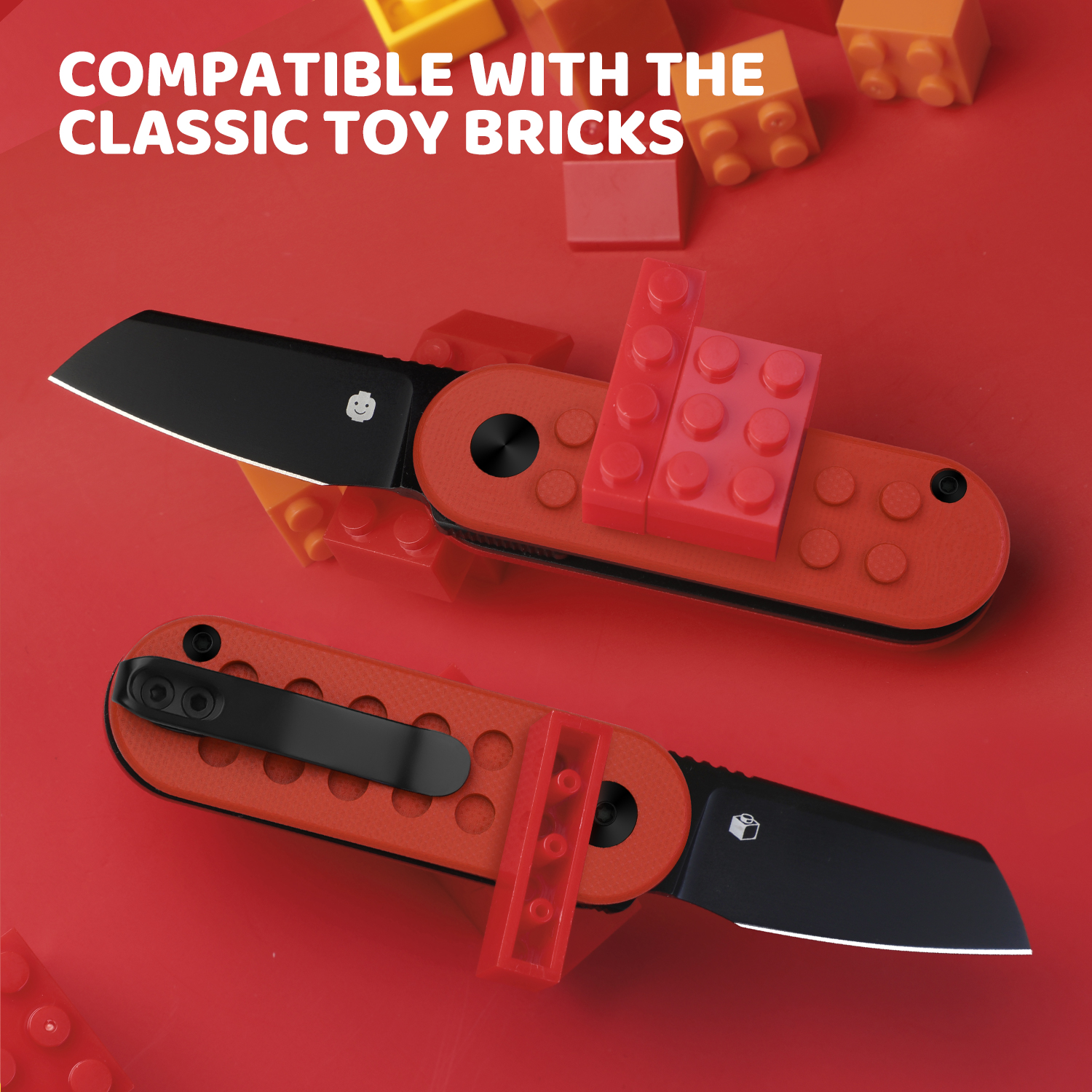 Nostalgia Play Series | Mini Bay | 14C28N | Red Brick G10 Handle | V2583A4