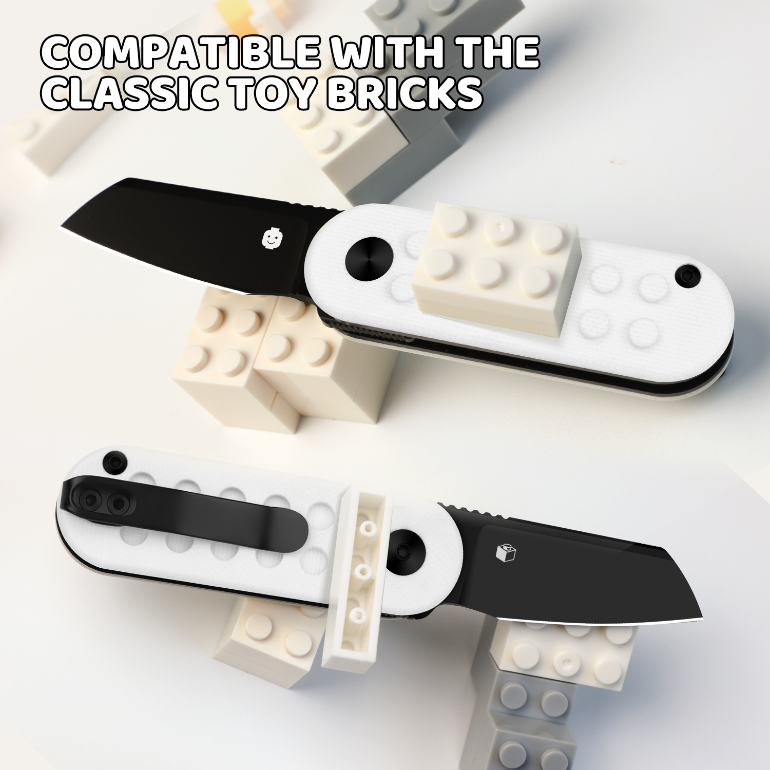 Nostalgia Play Series | Mini Bay | 14C28N | White Brick G10 Handle | V2583A5