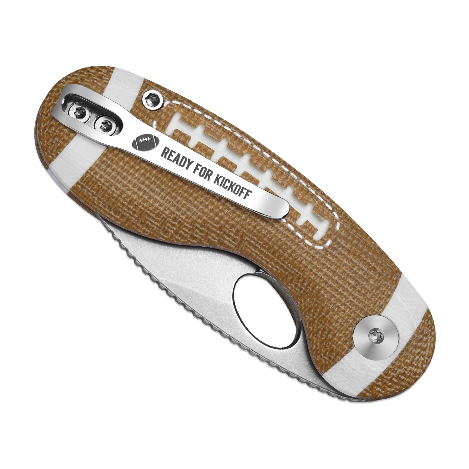 Microbe™ | Football | Kizer Button Liner Lock™| KizerV™ 2742A8