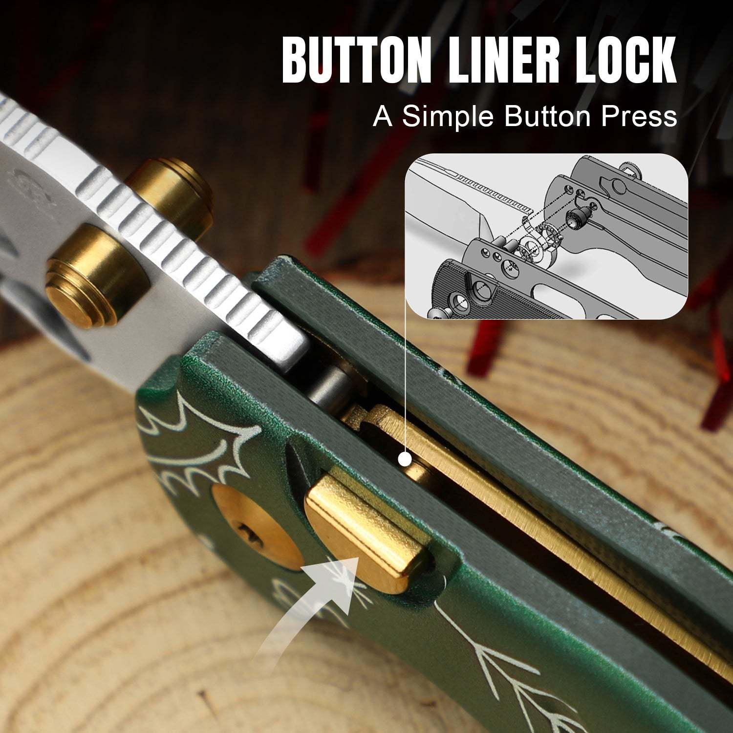 Christmas Series | Sheepdog C01C 2.9 | 5CR15MOV | G10 | V3488.29JMC1 | Limited Edition