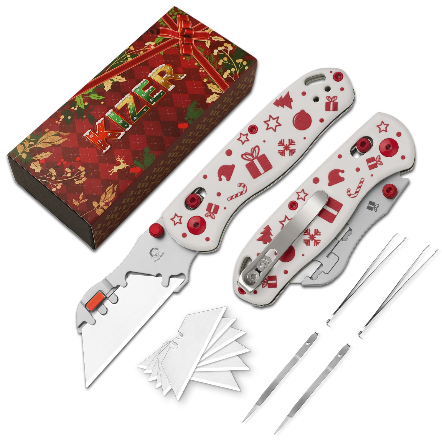 Christmas Series | Uti BEAR 2 | 5CR15MOV | G10 | V3619JMC2 | Limited Edition