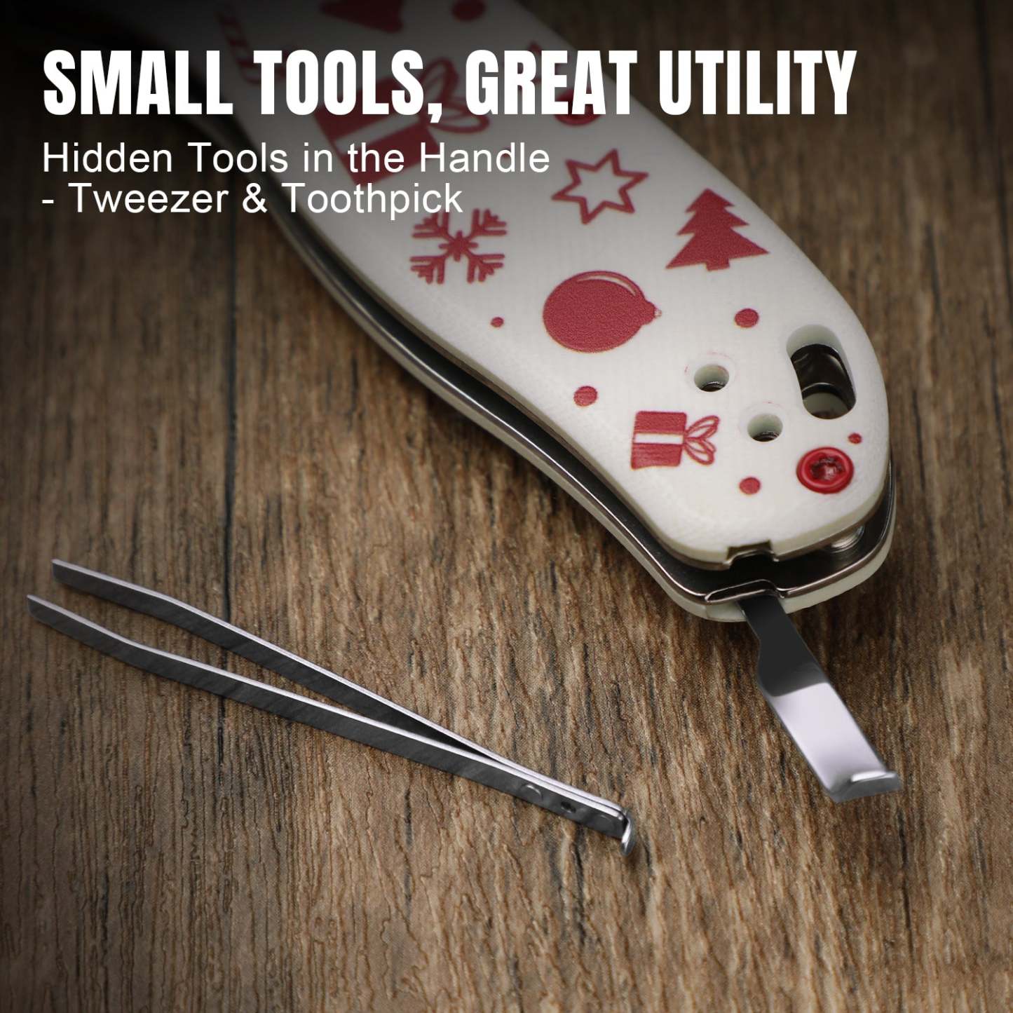 Christmas Series | Uti BEAR 2 | 5CR15MOV | G10 | V3619JMC2 | Limited Edition