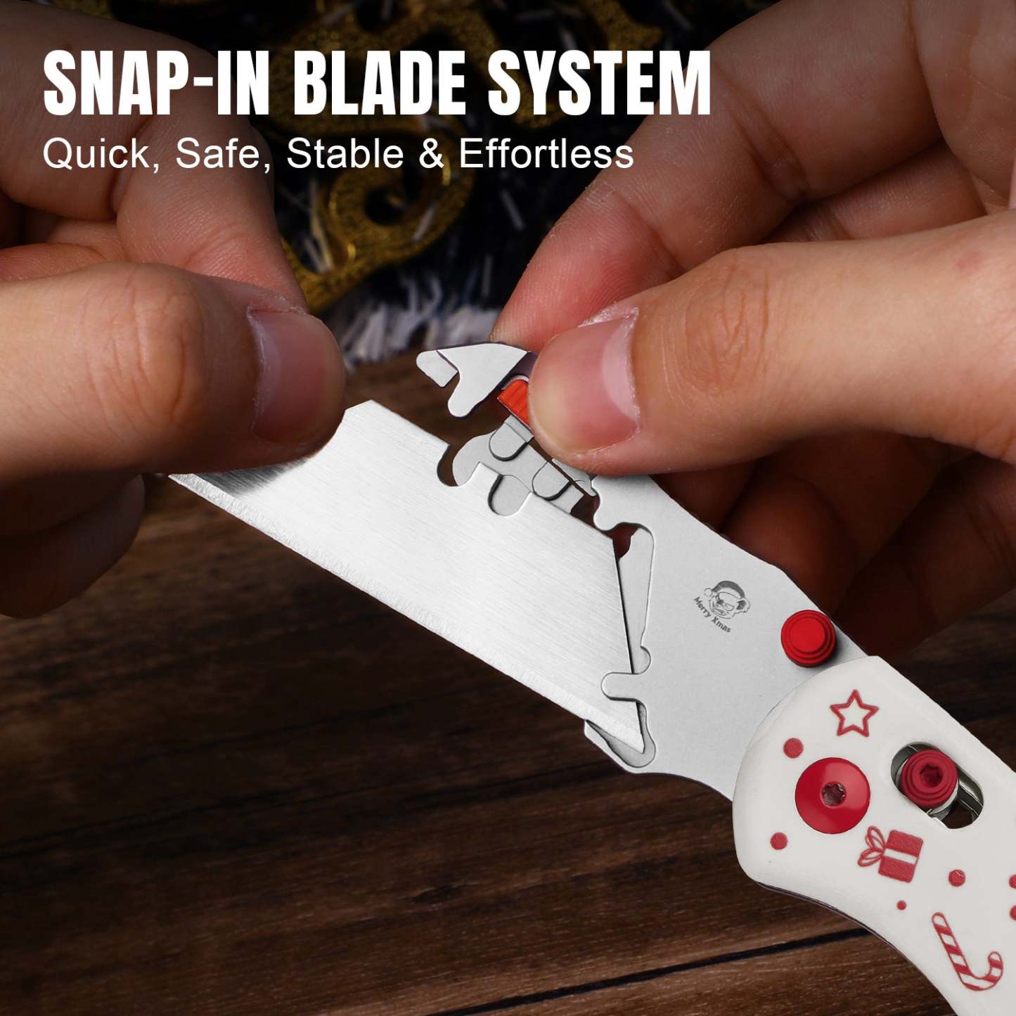 Christmas Series | Uti BEAR 2 | 5CR15MOV | G10 | V3619JMC2 | Limited Edition