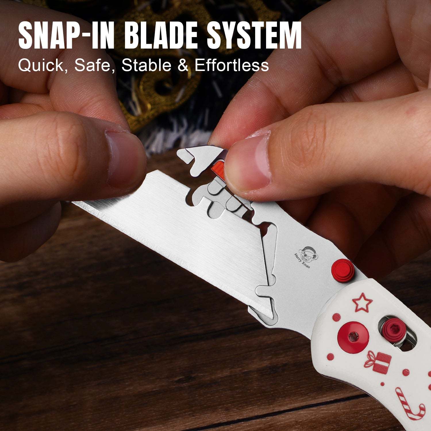 Christmas Series | Uti BEAR 2 | 5CR15MOV | G10 | V3619JMC2 | Limited Edition