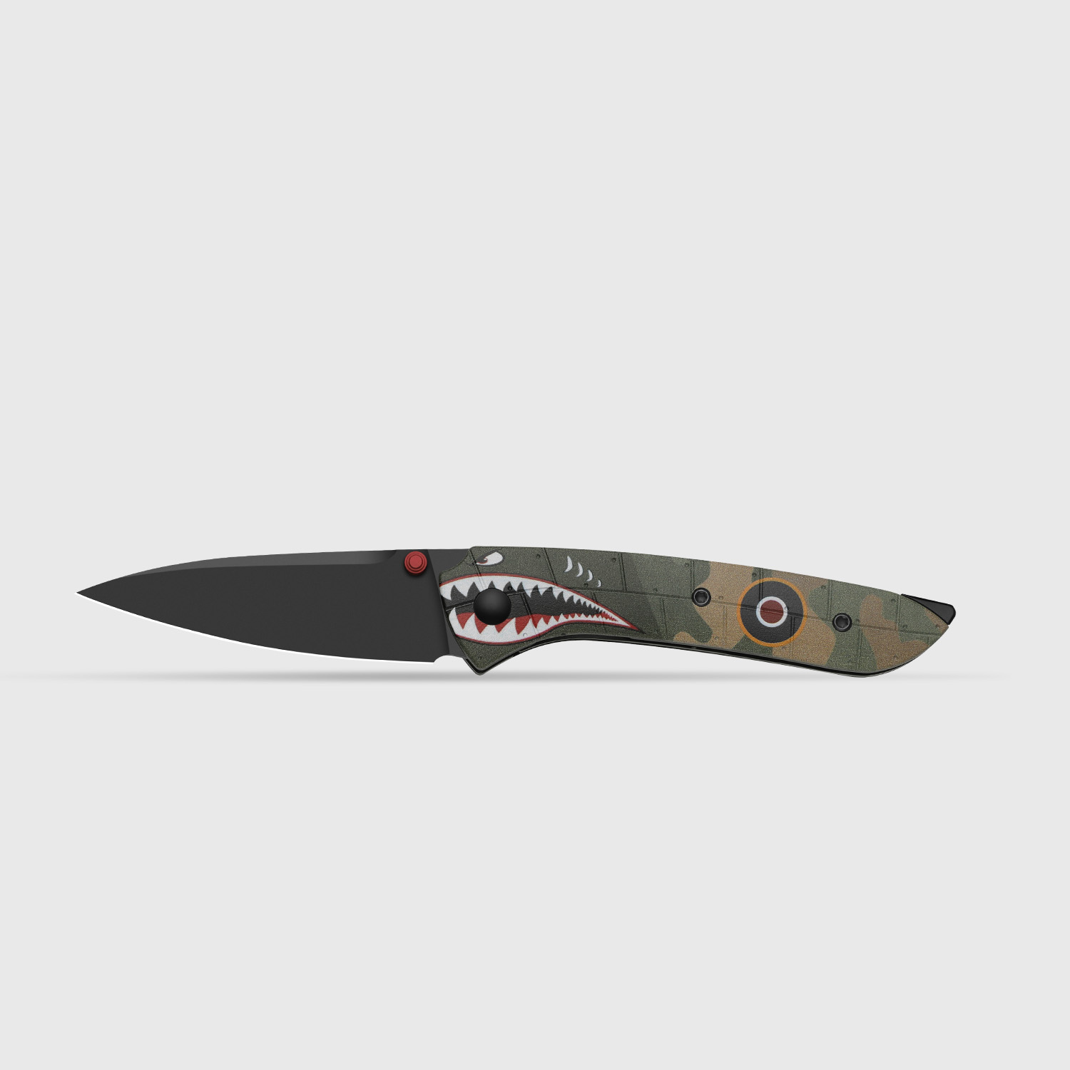 Spitfire Supermarine Edition | Matte PVD | S35VN | Drop Point