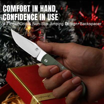 Christmas Series | Trestle | S45VN | Aluminum & Mkuruti Wood | Ki3761MC1 | Limited Edition