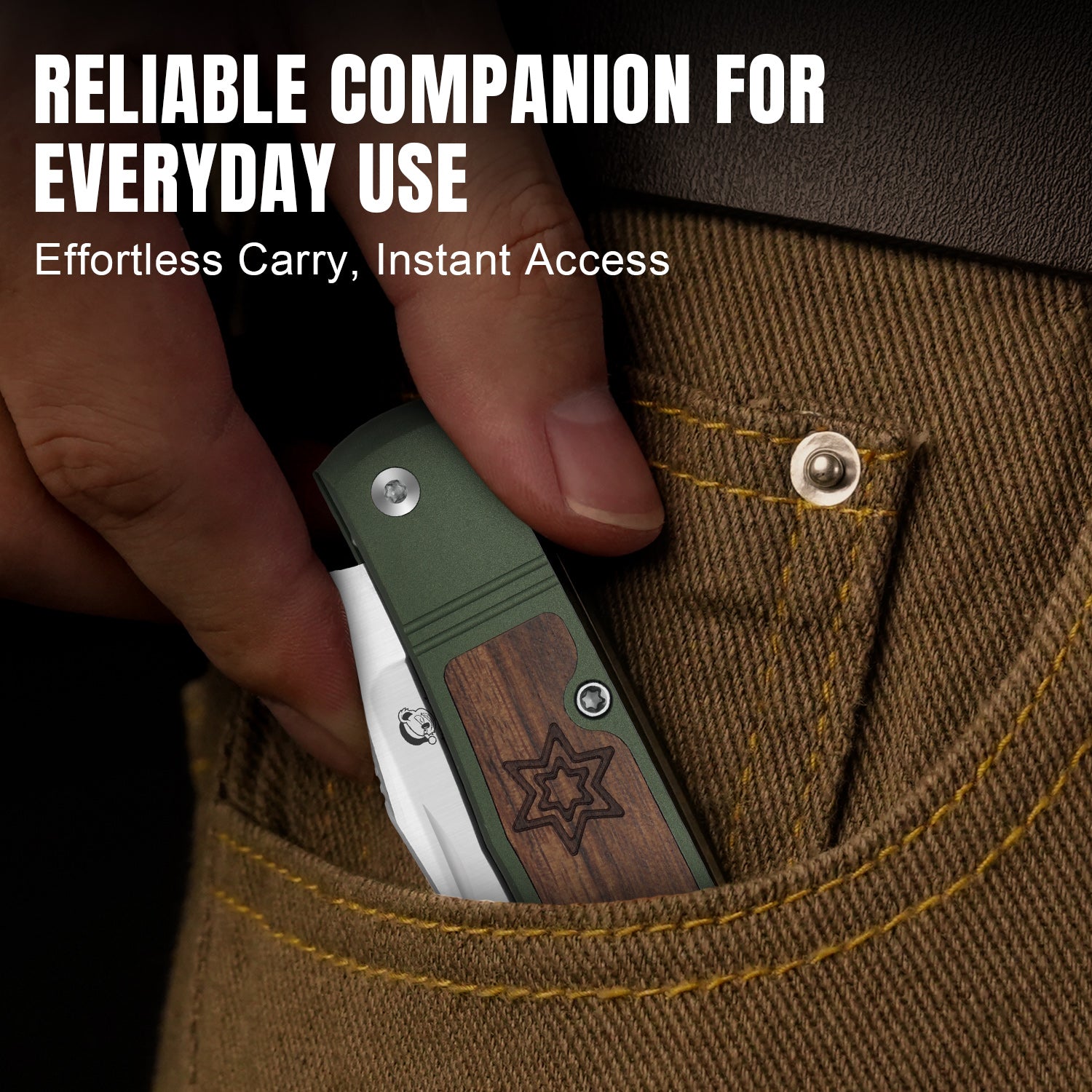 Christmas Series | Trestle | S45VN | Aluminum & Mkuruti Wood | Ki3761MC1 | Limited Edition