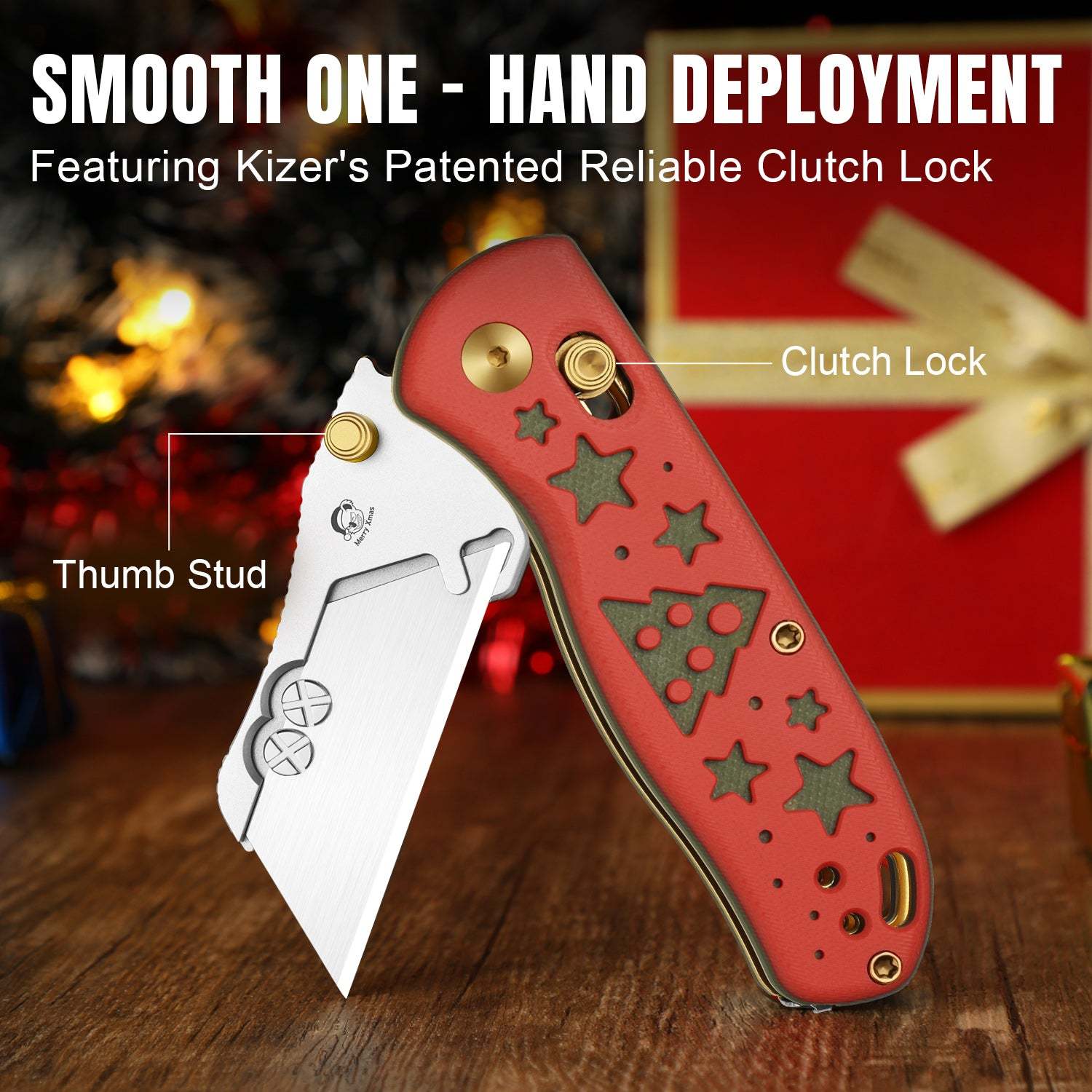 Christmas Series | Uti BEAR 1 | 5CR15MOV | G10 | V3619JMC1 | Limited Edition