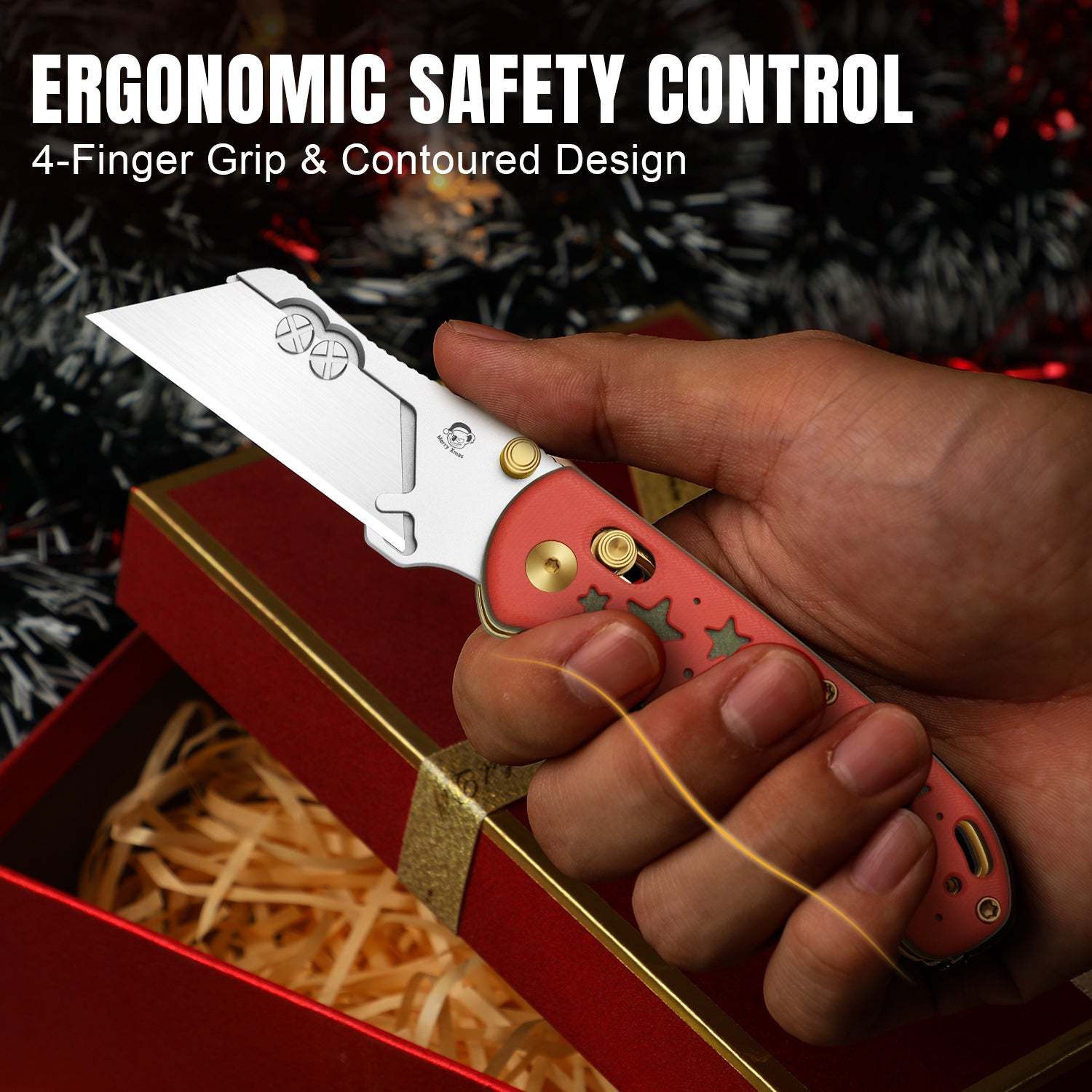 Christmas Series | Uti BEAR 1 | 5CR15MOV | G10 | V3619JMC1 | Limited Edition