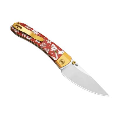 Christmas Series | Mini MoMo | Nitro-V | Aluminum & Micarta | V3663MC1 | Limited Edition