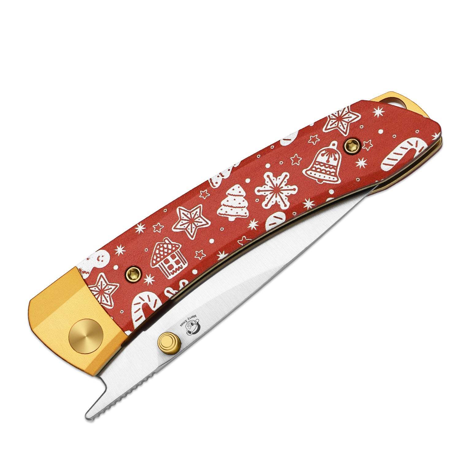 Christmas Series | Mini MoMo | Nitro-V | Aluminum & Micarta | V3663MC1 | Limited Edition