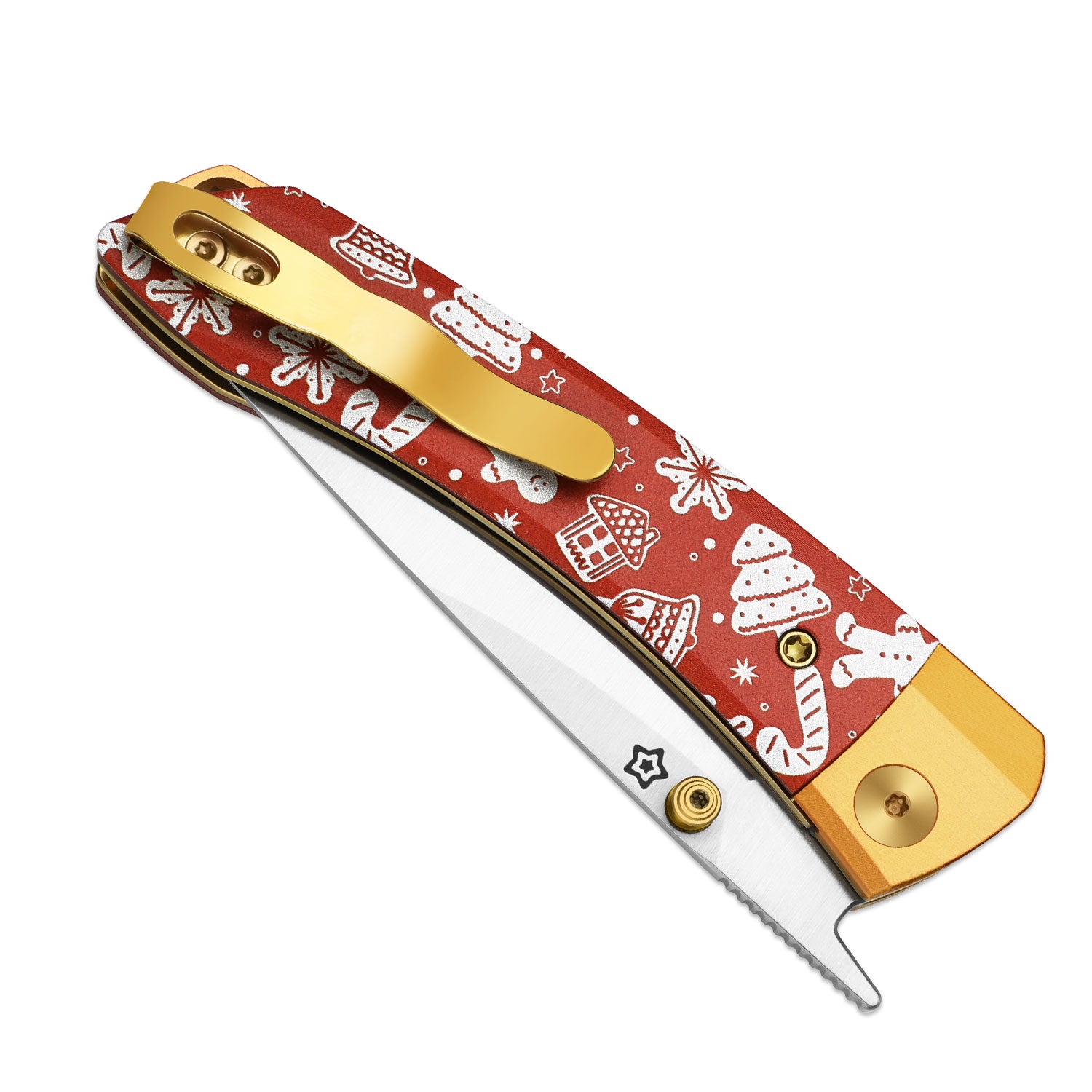 Christmas Series | Mini MoMo | Nitro-V | Aluminum & Micarta | V3663MC1 | Limited Edition