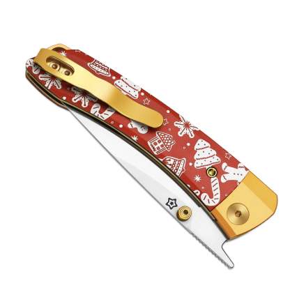 Christmas Series | Mini MoMo | Nitro-V | Aluminum & Micarta | V3663MC1 | Limited Edition