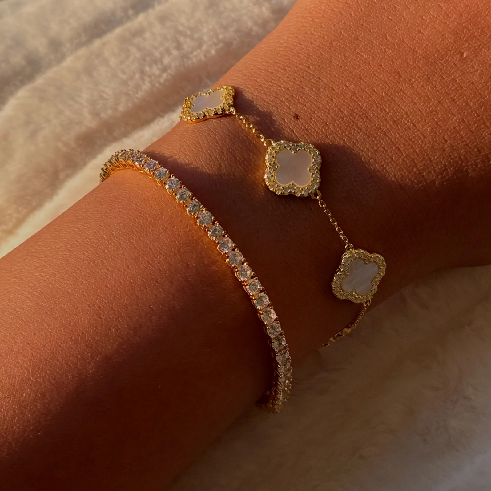 Trend-Duo: Klee Armband fürs Layering