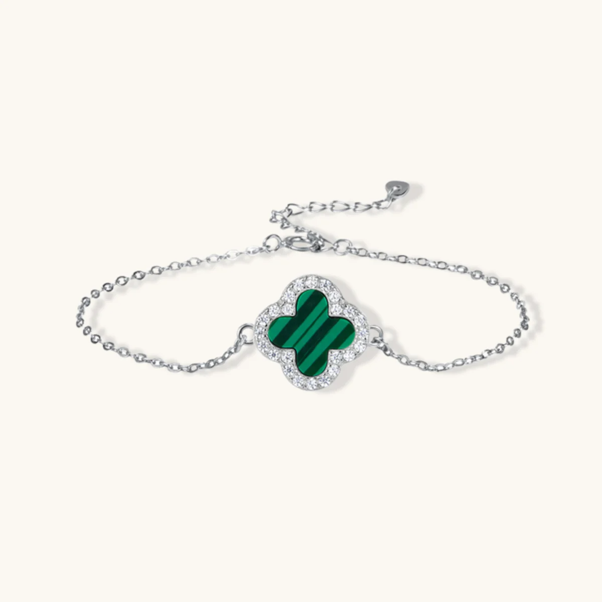 Einfaches Klee Armband