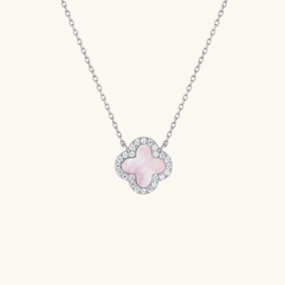 Klee Diamant Halskette