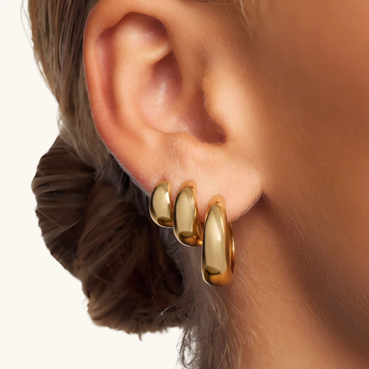 Chunky Hoop Creolen Set