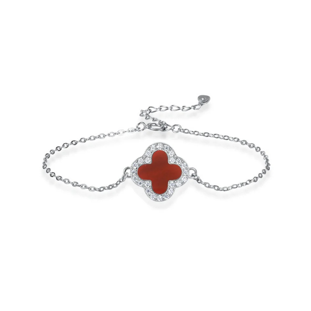 Einfaches Klee Armband