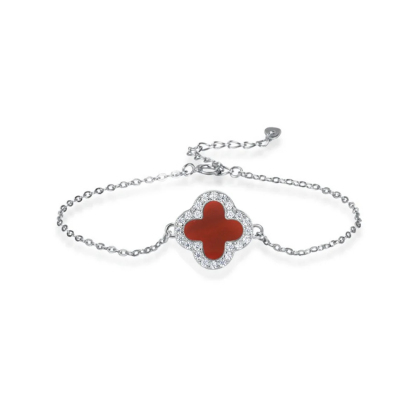 Einfaches Klee Armband
